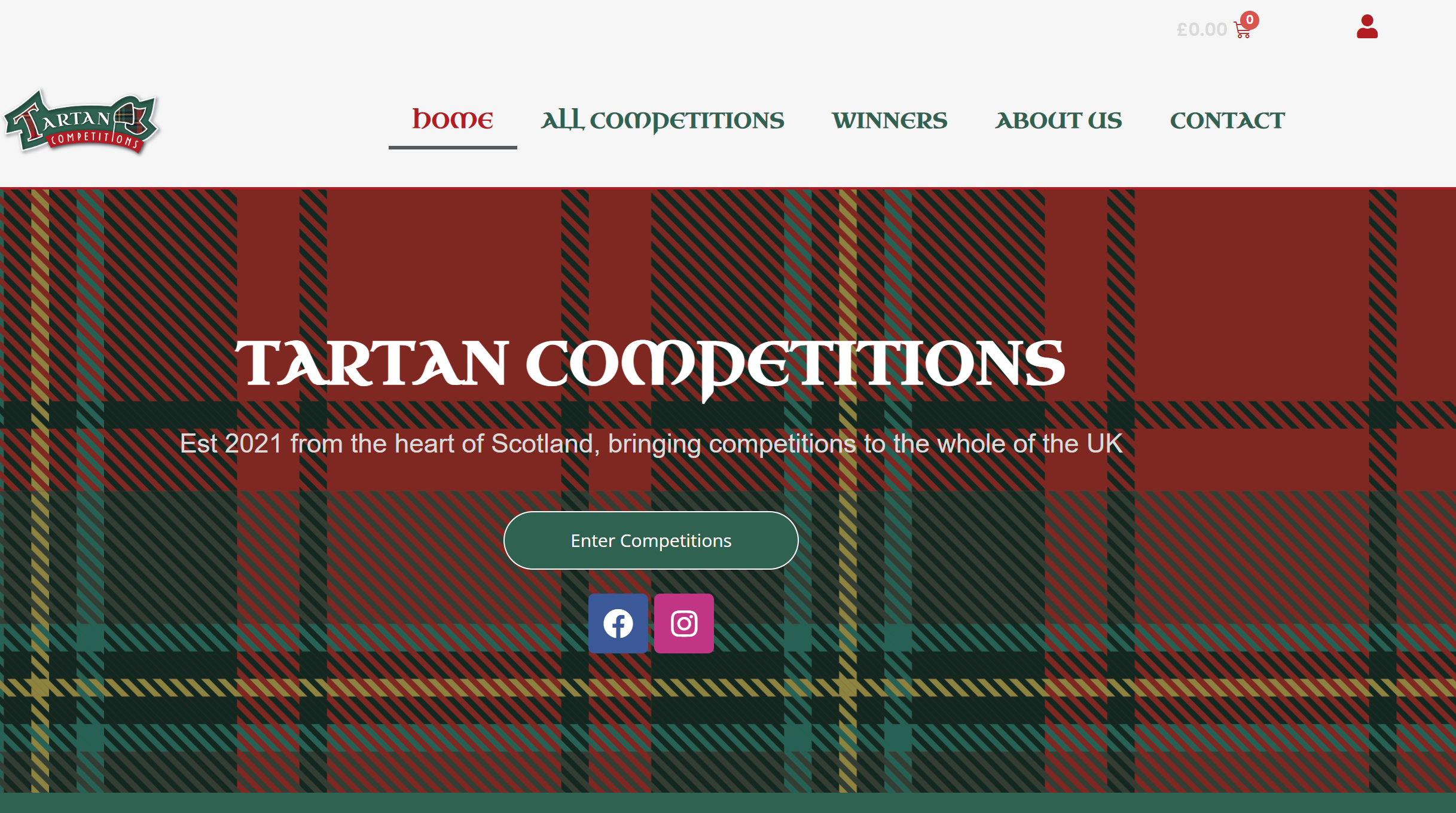 competition website design